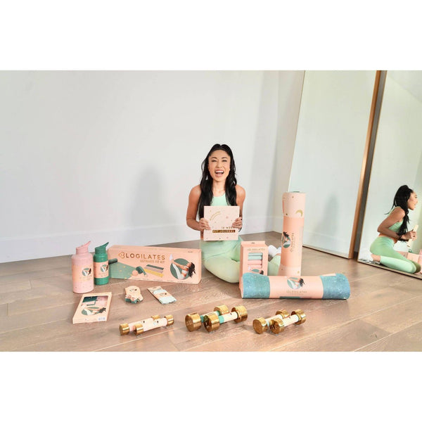 Blogilates Vegan Suede Yoga Mat Mystical Moment – (6mm), Beige, pink, tan,  Mats -  Canada